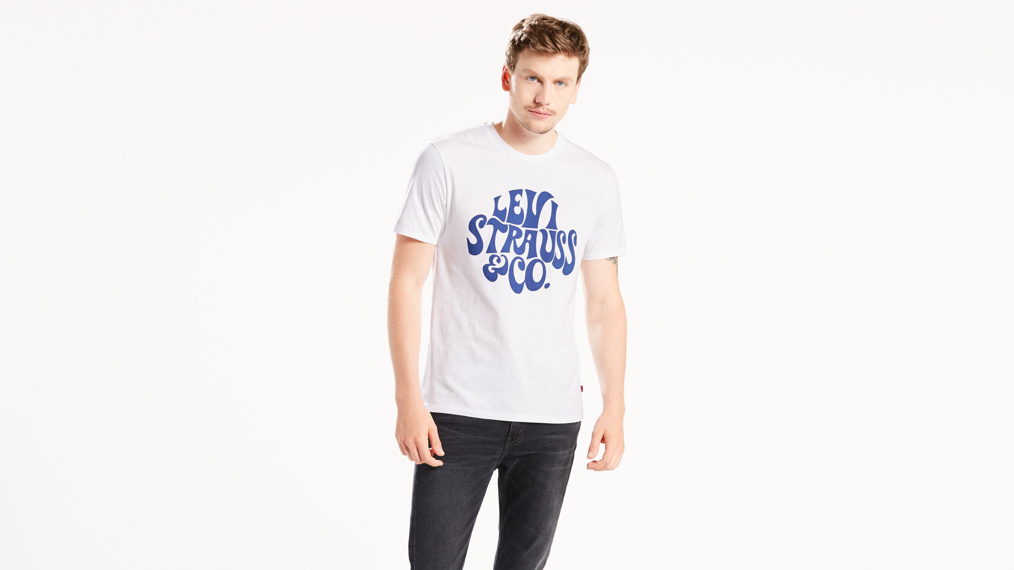 levis graphic tee  white levis united states (us)